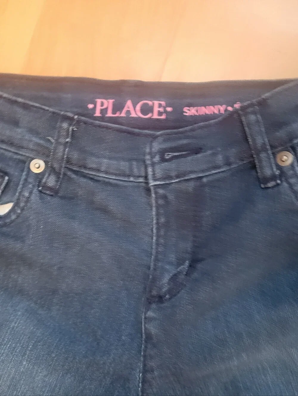 Two Pairs The Children's Place Dark Indigo Skinny Jeans
